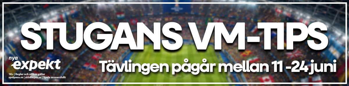 Stugans VM-tips — Tävlingen pågår 14-24 juni